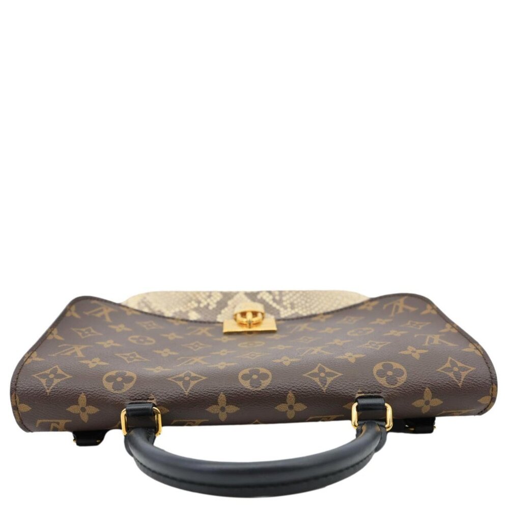 Louis Vuitton Marignan Python Monogram Canvas Sho… - image 5